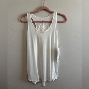 lululemon athletica White Racerback Tank Top